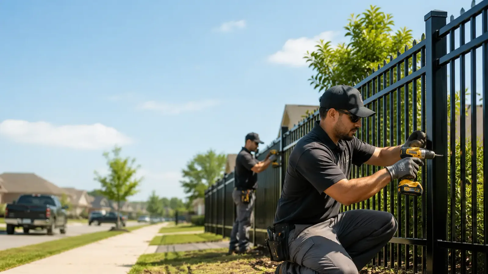Metal Fence Installation in Cedar, MN